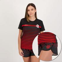 Conjunto Flamengo Camisa e Short Feminino
