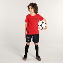 Conjunto Flamengo Infantil Menino Brandili