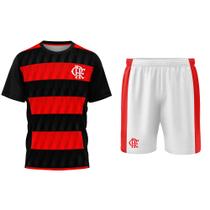 Conjunto Flamengo Símbolo Mini Craque - Camisa + Shorts - Infantil