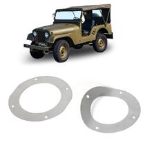 Conjunto Flange Coifa Cambio e Reduzida Jeep Willys - Inox