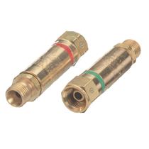 Conjunto Flashback Arrestor de Oxigênio/Combustível Western Enterprises FA-30