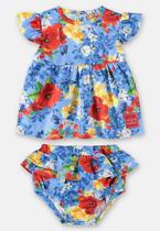 Conjunto Floral para Bebê Menina Up Baby