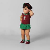 Conjunto Fluminense Infantil Torcida Baby c/ 3 peças Menina