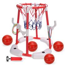 Conjunto Flutuante 2 em 1 com Cesta de Basquete para Piscina NIUEVLRS