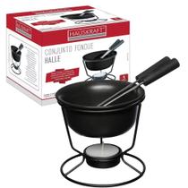 Conjunto Fondue Halle em Cerâmica 5pçs Hauskraft Conjunto Fondue Halle em Cerâmica 5pçs Hauskraft