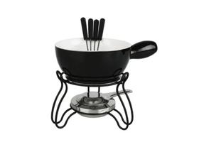 Conjunto Fondue Lausanne 8 Peças Preto - Cjfn-021
