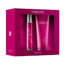 Conjunto Forever Ciclo Cosméticos Feminino - Deo Colônia 30ml + Loção Hidratante 240ml