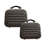 Conjunto frasqueiras p m viagem necessaire rígida abs - chx