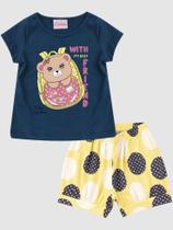 Conjunto Friends Feminino Infantil Duduka