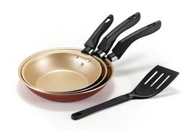 Conjunto Frigideira Francesa 3 Tamanhos 18 A 22 Top De Linha