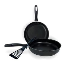 Conjunto frigideira reta antiaderente 22 e 24 c/ espatula