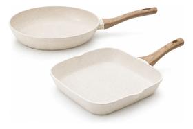 Conjunto Frigideiras Style Cook Marmol Indução Mimo Style