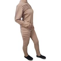 Conjunto Frio Feminino Inverno Agasalho Calça e Blusa