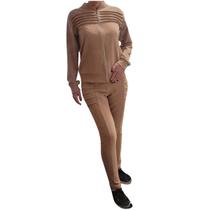Conjunto Frio Feminino Inverno Agasalho Calça e Blusa