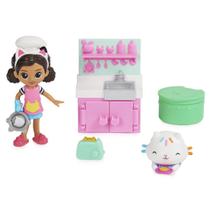 Conjunto Gabby's Dollhouse Lunch and Munch - Com 2 Bonecos