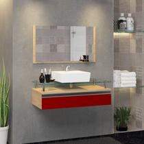 Conjunto Gabinete Banheiro 60cm Ametista Conjunto Gabinete Banheiro 60cm Ametista