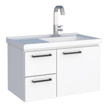 Conjunto Gabinete Banheiro com Pia Cuba Balcão Aço Lavabo Conjunto Gabinete Banheiro com Pia Cuba Balcão Aço Lavabo