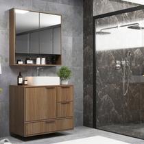 Conjunto Gabinete para Banheiro Modulado 801 80cm Prime Yescasa Conjunto Gabinete para Banheiro Modulado 801 80cm Prime Yescasa