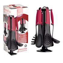 Conjunto Gadgets De Cozinha 7peças Euro Home Cabo Siliconado Conjunto Gadgets De Cozinha 7peças Euro Home Cabo Siliconado