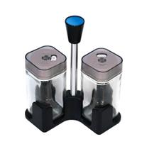 Conjunto Galheteiro com 2 peças e suporte N226129-1 - Quanhe Conjunto Galheteiro com 2 peças e suporte N226129-1 - Quanhe