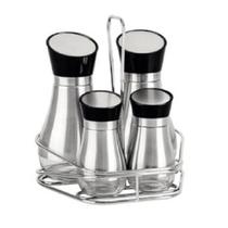 Conjunto Galheteiro Tramontina Realce c/4 Dispensers Conjunto Galheteiro Tramontina Realce c/4 Dispensers