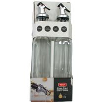 Conjunto Galheteiros 2 Peças em Vidro 250ml 2450519 - Quanhe Conjunto Galheteiros 2 Peças em Vidro 250ml 2450519 - Quanhe