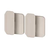 Conjunto Ganchos de Parede Eleve 2 pçs Bege CGE150BGF - Ou