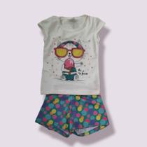 Conjunto Gata de óculos Conjunto Gata de óculos