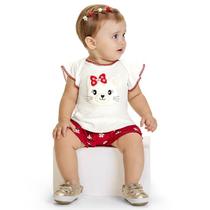 Conjunto Gatinha Florzinha Kyly Conjunto Gatinha Florzinha Kyly