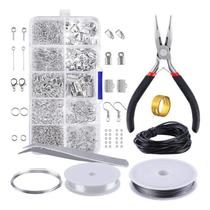 Conjunto genérico de fabricação de joias para brincos, colares e pulseiras Conjunto genérico de fabricação de joias para brincos, colares e pulseiras