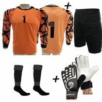 Conjunto Goleiro 4x1 Fair N1 Bermuda ML lrj - Playfair Conjunto Goleiro 4x1 Fair N1 Bermuda ML lrj - Playfair