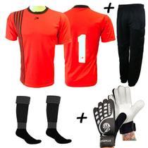 Conjunto Goleiro 4x1 Kanela Calca n1 MC popular vrm - Lambra