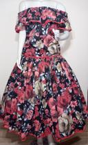 Conjunto Gorgurinho M Estampado Floral Umbanda Candomble Roupa de Santo pomba gira