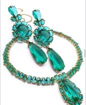 Conjunto Gota cristal natural Conjunto Gota cristal natural