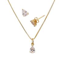 Conjunto Gota Mini Zircônia