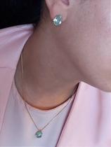 Conjunto Gota Verde Água