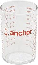 Conjunto graduado Measuring Glass Anchor Hocking de 2 transparentes de 150 ml