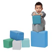Conjunto grande de 7 peças Building Blocks ECR4kids Softzone Foam