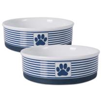 Conjunto grande de cerâmica Bone Dry Paw & Patch da coleção Pet