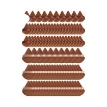 Conjunto Grande De Mini Esponjas Triangulares Para Maquiagem, 50 Peças Cada, Aplicação Uniforme De