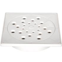 Conjunto Grelha Branca com Fecho Quadrada 10 x 10 cm - 1668 - ESTRELA