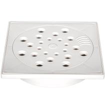 Conjunto Grelha Branca com Fecho Quadrada 15 x 15 cm - 1673 - ESTRELA