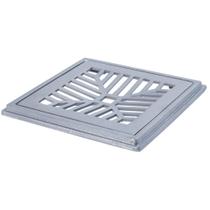 Conjunto Grelha de Aluminio 15X15 Polido - CJ15X15P - LGMAIS Conjunto Grelha de Aluminio 15X15 Polido - CJ15X15P - LGMAIS