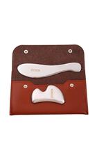 Conjunto Gua Sha STICKON 2 em 1 Kit de Ferramentas de Massagem Muscular em Aço Inoxidável Conjunto Gua Sha STICKON 2 em 1 Kit de Ferramentas de Massagem Muscular em Aço Inoxidável