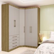 Conjunto Guarda Roupa Modulado Canto 3 Peças 5 Portas 4 Gavetas Paris Eucamóveis Conjunto Guarda Roupa Modulado Canto 3 Peças 5 Portas 4 Gavetas Paris Eucamóveis