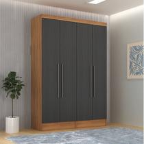 Conjunto Guarda-roupa Modulado Viena 4 Portas 4 Gavetas 2 Peças Yescasa Conjunto Guarda-roupa Modulado Viena 4 Portas 4 Gavetas 2 Peças Yescasa