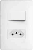 Conjunto Habitat 1 Interruptor Tomada 20 Amperes 250 Volts Fame Conjunto Habitat 1 Interruptor Tomada 20 Amperes 250 Volts Fame
