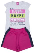 Conjunto Happy Blusa e Shorts - Mescla Conjunto Happy Blusa e Shorts - Mescla