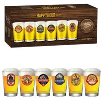 Conjunto Happy Hour Copo Caldereta Vidro de 300ml 6 Peças Ruvolo Conjunto Happy Hour Copo Caldereta Vidro de 300ml 6 Peças Ruvolo