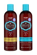 Conjunto HASK Argan Oil - Shampoo e Condicionador Reparador